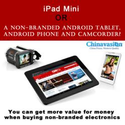 illustration of electronics gadgets from wholesaler Chinavasion